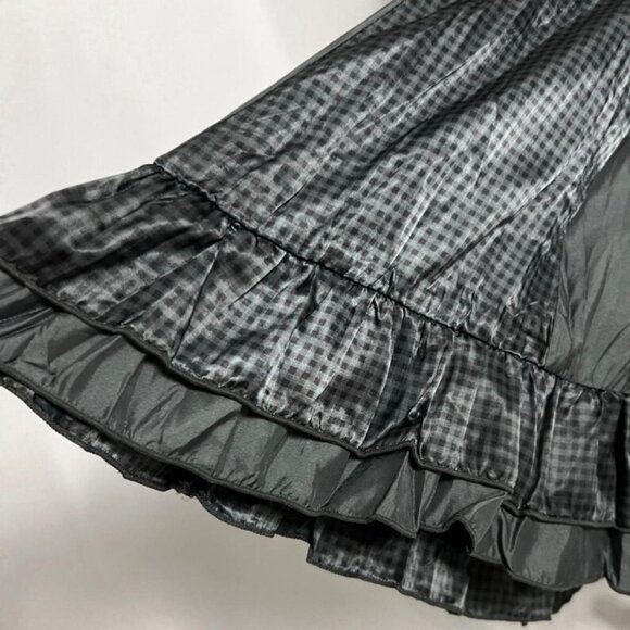 Designer Deadstock Paneled Godet Skirt - Picture 3 of 6